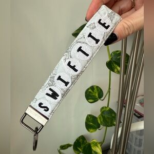 Taylor swift inspired keychain wristlet